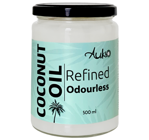 Refined coconut oil AUKSO, 500 ml 1