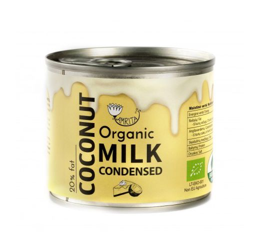 Organic Condensed Coconut Milk 20% , 200 ml 1