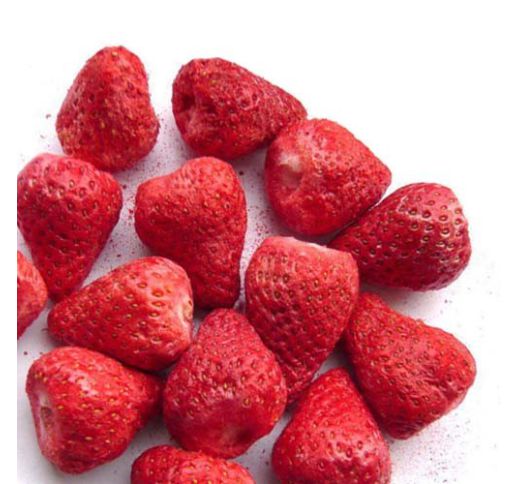 Freeze-dried Strawberries whole, 1 kg 1