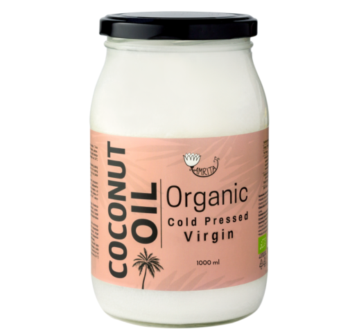 Organic Virgin Coconut oil AMRITA, 1 L 1