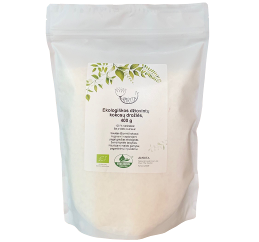 Organic Desiccated Coconut AMRITA, 400g 1