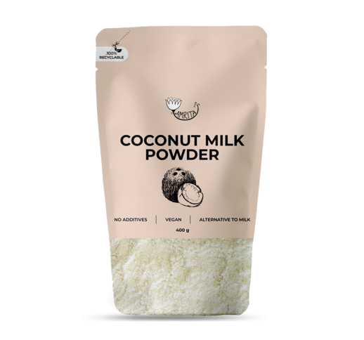 Vegan coconut milk powder AMRITA, 400g 1