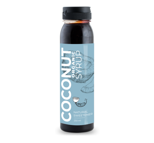 Organic Coconut Flower Syrup AMRITA, 250ml 1