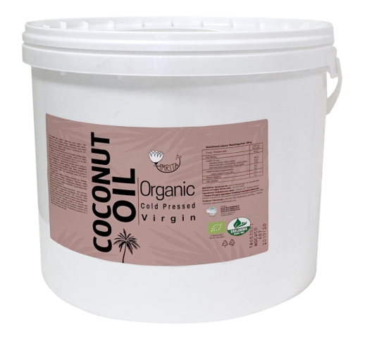Organic Virgin Coconut Oil AMRITA, 10 L 1