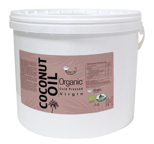 Organic Virgin Coconut Oil AMRITA, 10 L 1