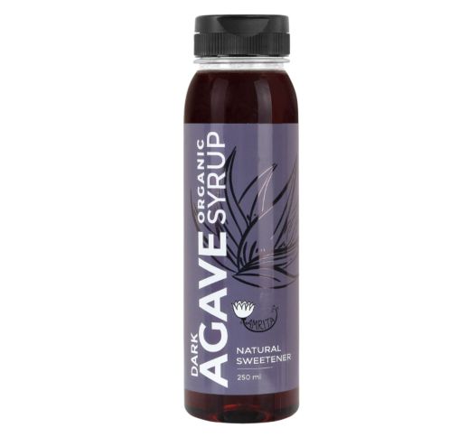 Organic RAW Dark Agave Syrup AMRITA, 250 ml 1