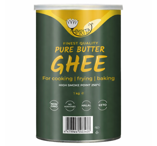 Lydytas Ghi sviestas  AMRITA, 1kg 1