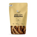 Ekologiški džiovinti minkšti bananai AMRITA, 250 g 2