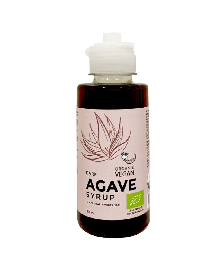 Organic Dark Agave Syrup AMRITA, 150 ml 1