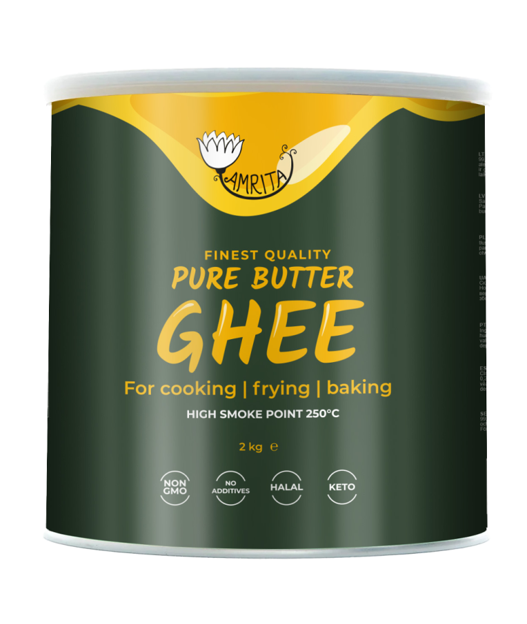 Lydytas Ghi sviestas  AMRITA, 2kg 1