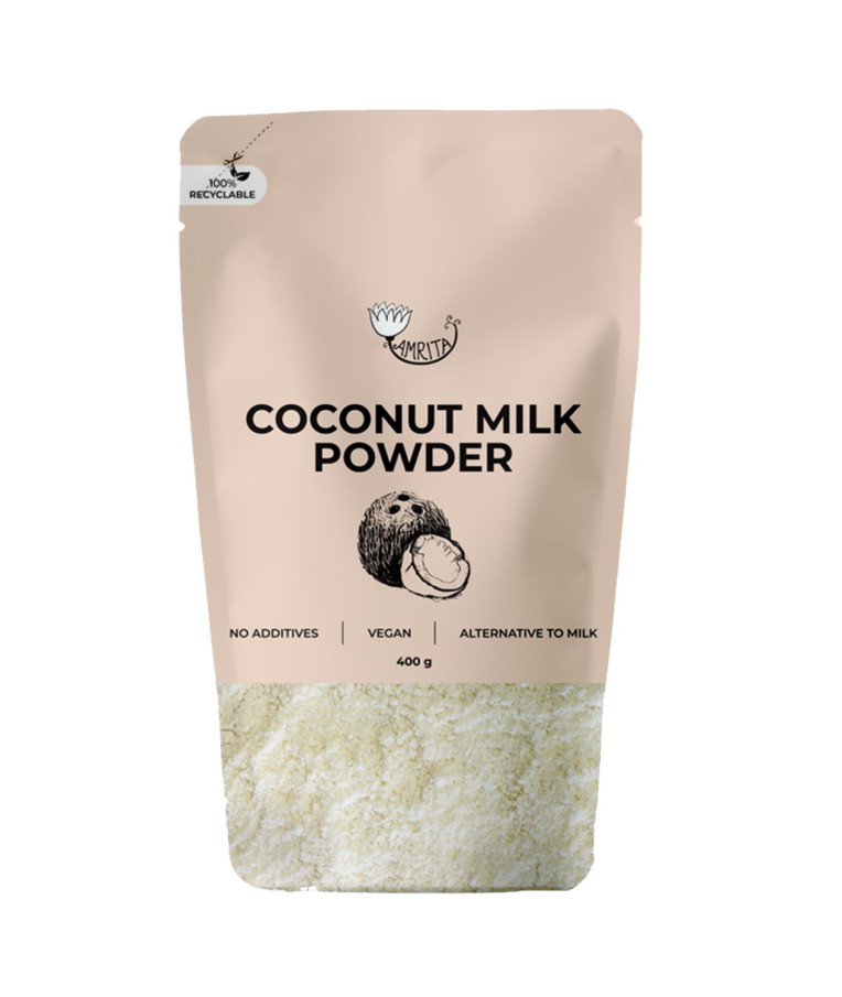 Vegan coconut milk powder AMRITA, 400g 1