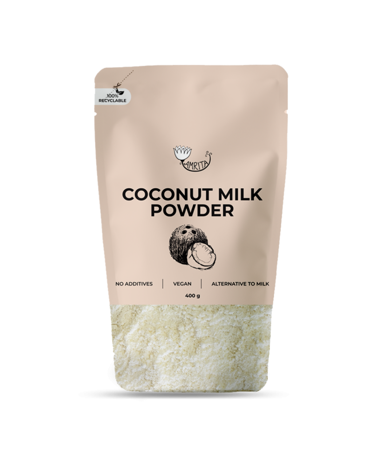 Vegan coconut milk powder AMRITA, 400g 1