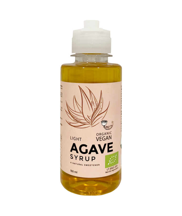 Organic Light Agave Syrup AMRITA 150 ml 1