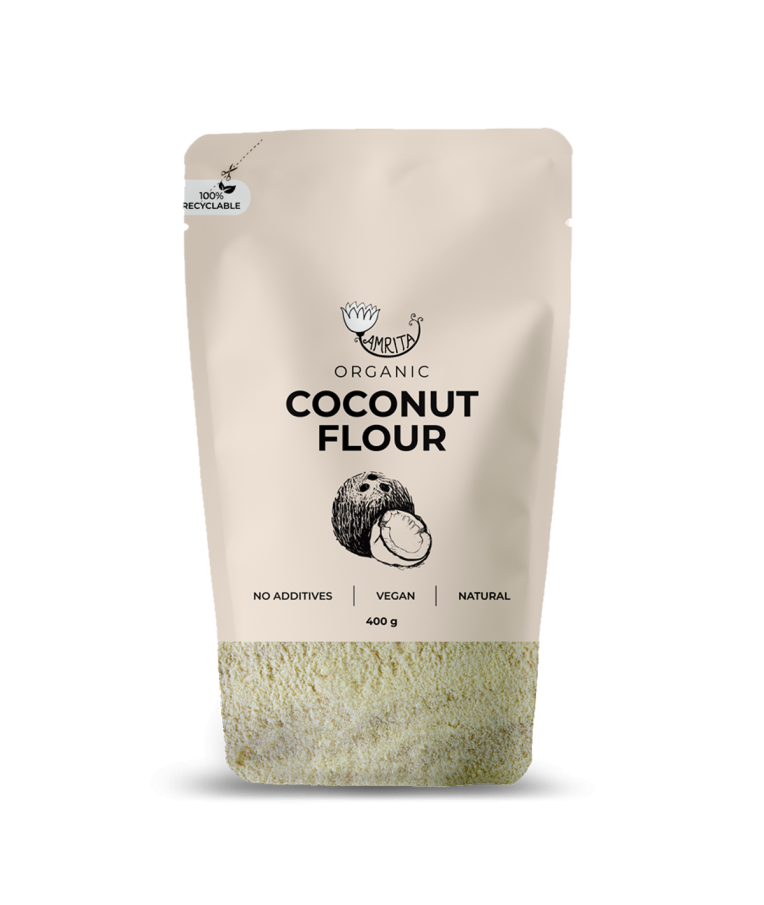 Organic Coconut Flour AMRITA, 400 g 1