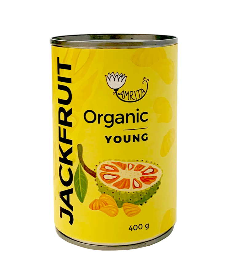 Organic Young Jackfruit in Brine AMRITA, 400 g 1