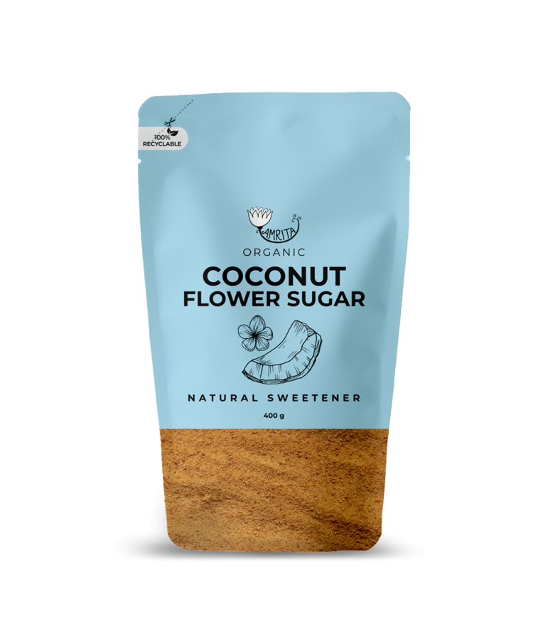 Organic Coconut Flower Sugar AMRITA, 400 g 1