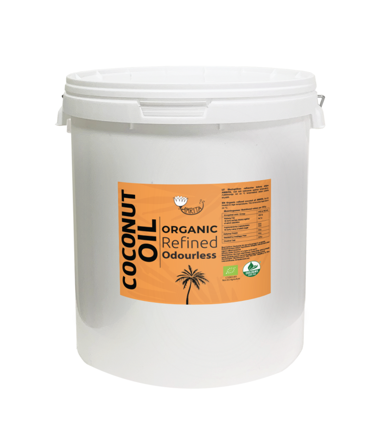 Organic Refined Coconut Oil Amrita, 20 l 1