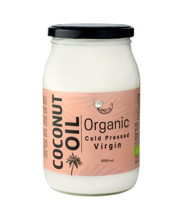 Organic Virgin Coconut oil AMRITA, 1 L 1