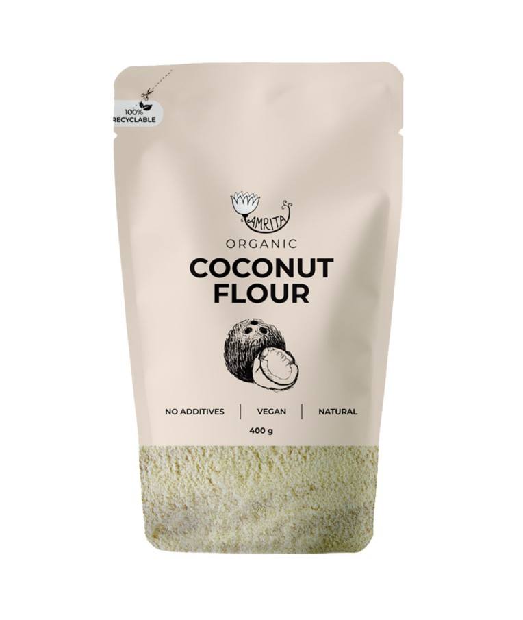 Organic Coconut Flour AMRITA, 400 g 1