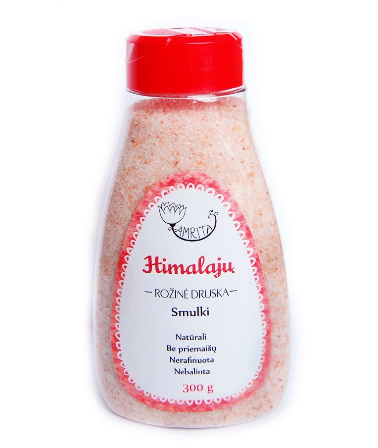 Fine Pink Himalayan Salt in a Jar AMRITA, 300 g 1